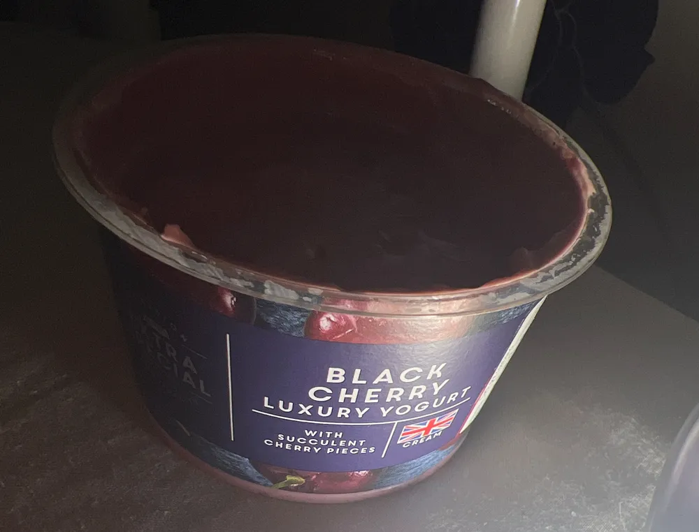 Black Cherry Luxury Yogurt