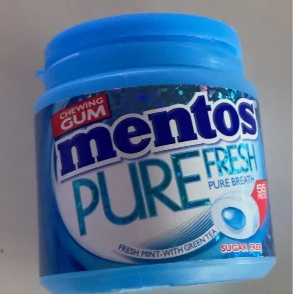 Mentos pure fresh chewing gum