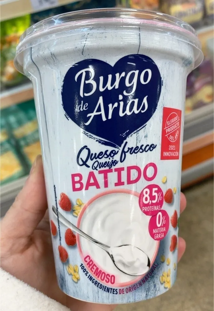 Queso fresco batido