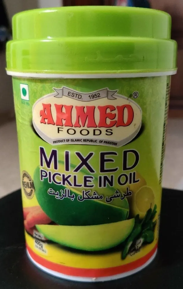 Mixed pickle in oil