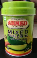 Mixed pickle in oil