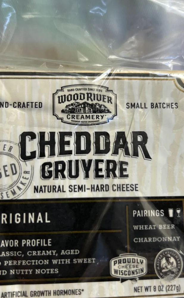 Cheddar Gruyere Natural Semi-Hard Cheese