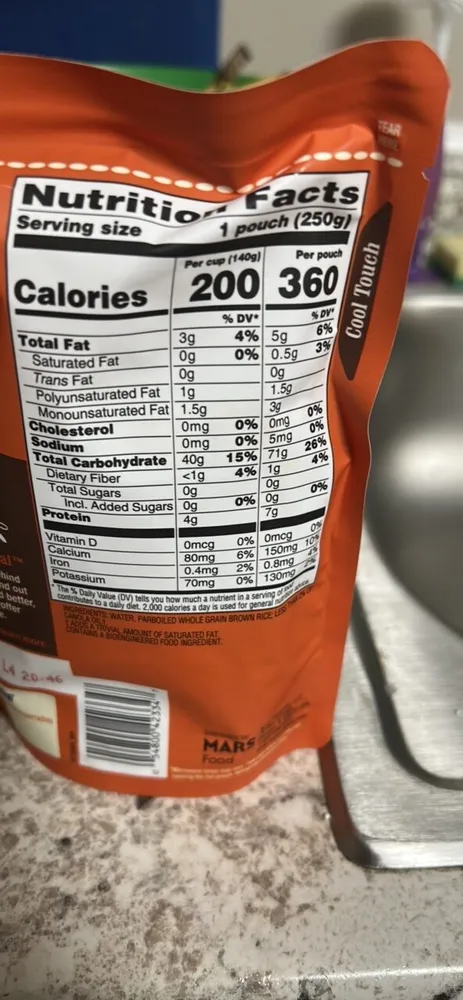 Ben's Original Ready Rice Whole Grain Brown