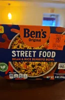 Street Food Bean & Rice Burrito Bowl 5.39