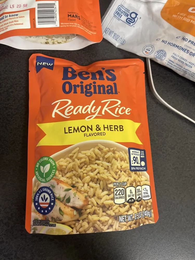 Ready Rice Lemon & Herb Flavored