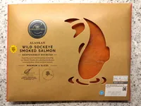 Alaskan wild sockeye smoked salmon