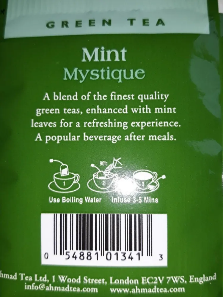 Green tea mint mystique