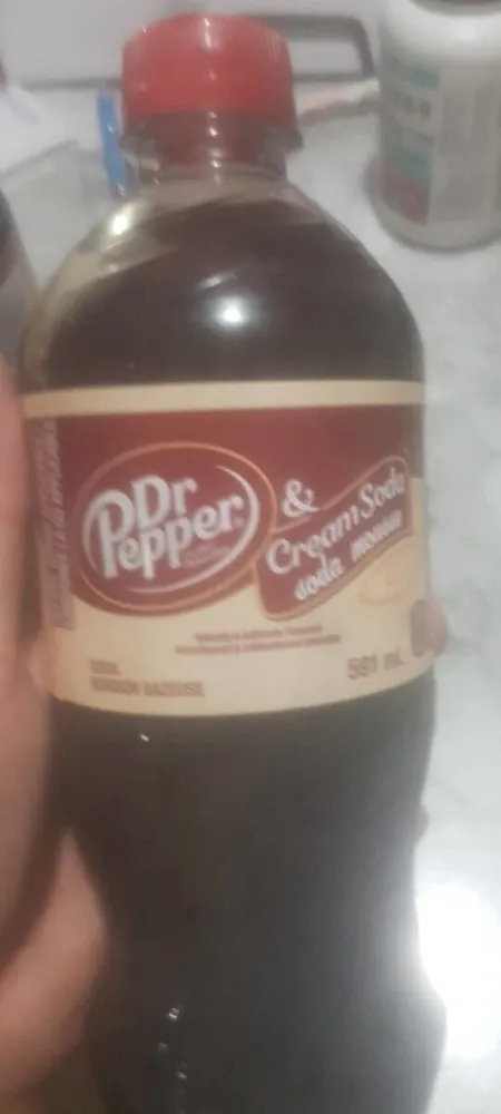 Dr Pepper and cream soda