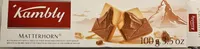 Butter Biscuits With A Tablet Of Swiss Milk Chocolate With Nougat