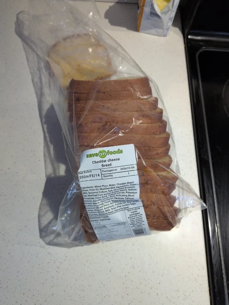 Cheddar Cheese Bread