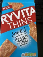Thins Snack It Sea Salt & Cider Vinegar Flavour