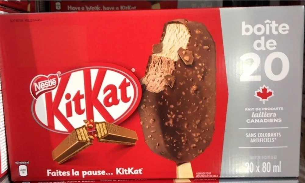 Kit Kat ice-cream