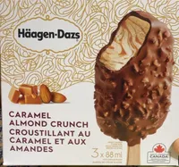 Croustillant au caramel et sux amandes