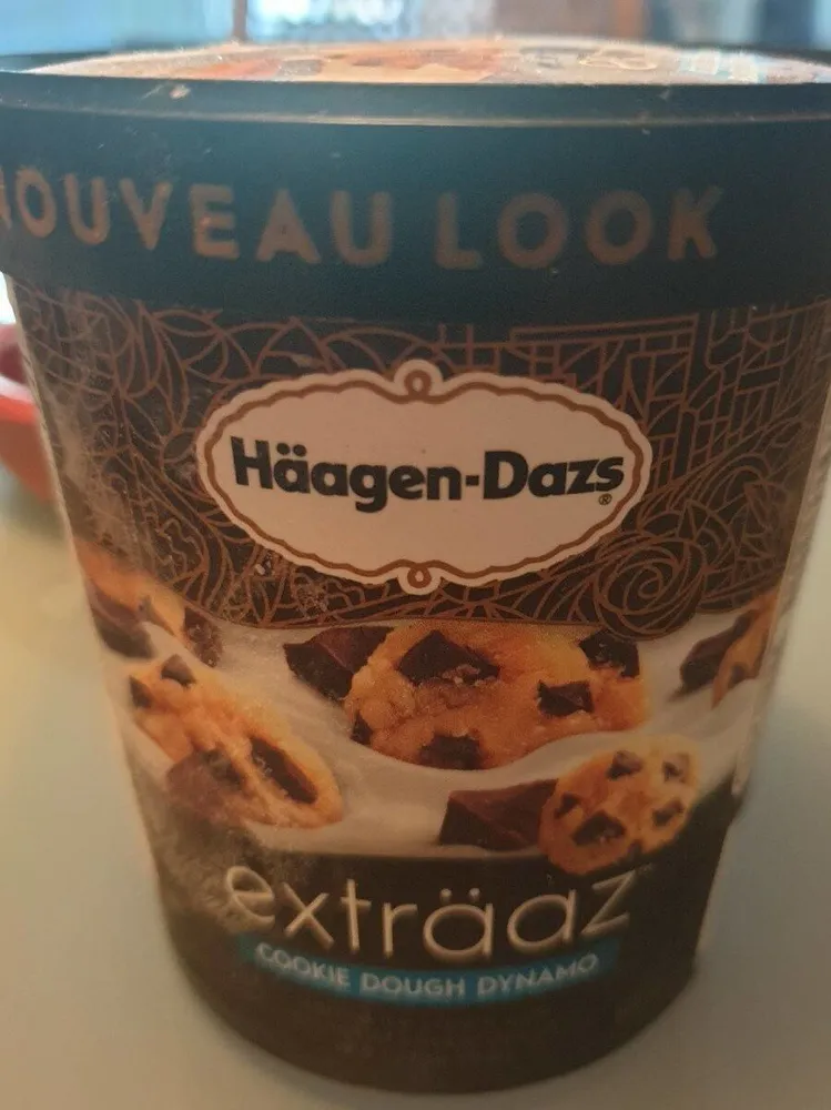 Haagen Dazs extraaz cookie Douglas dynamo