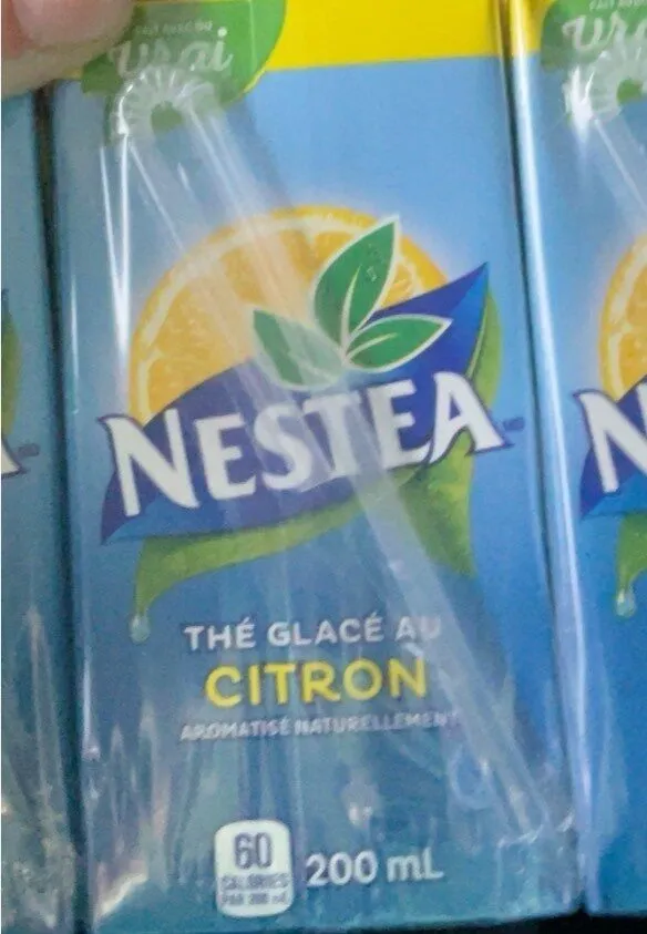 Thé glacé au citron