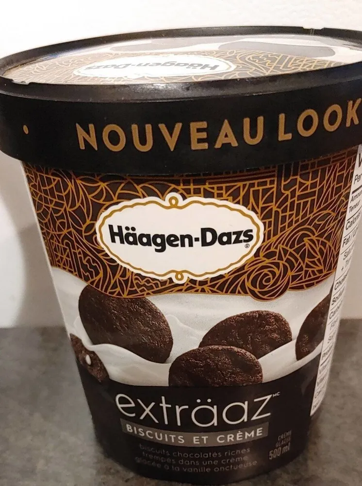 Extraaz biscuits et crème
