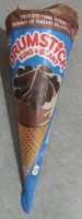 Chocolate Fudge Brownie Frozen Dessert Cone