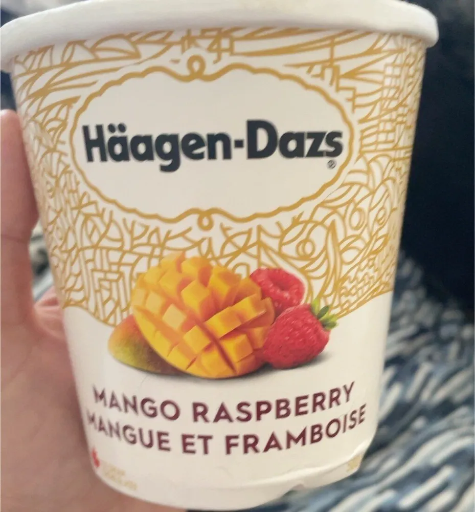 Mangue et framboise
