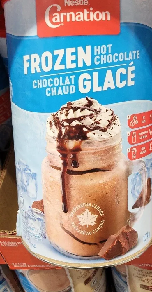 Frozen hot chocolat