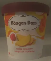 Mango Raspberry Ice Cream