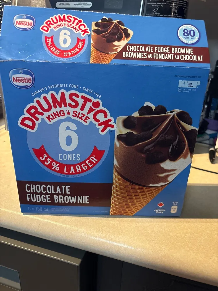 King Size Fudge Brownie Drumstick
