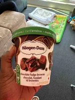 Dairy Free Chocolate Fudge Brownie Ice Cream