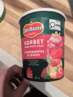 Sorbet Fraise Citron