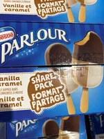 Vanilla Caramel Half Dipped Bars / Barres enrobées à moitié Vanille et caramel