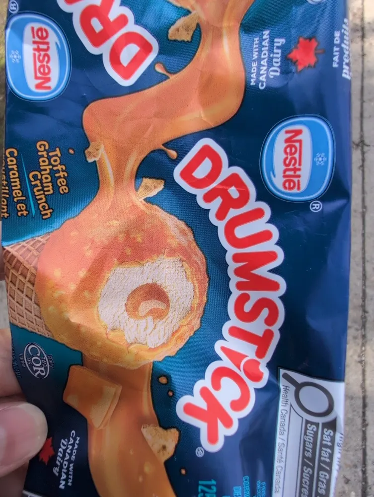 Drumstick Toffee Graham Crunch