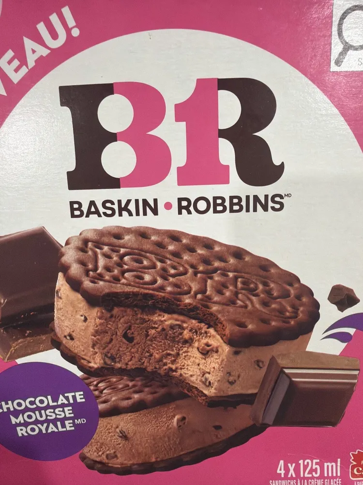 Ice Cream Sandwich - Chocolate Mousse Royale