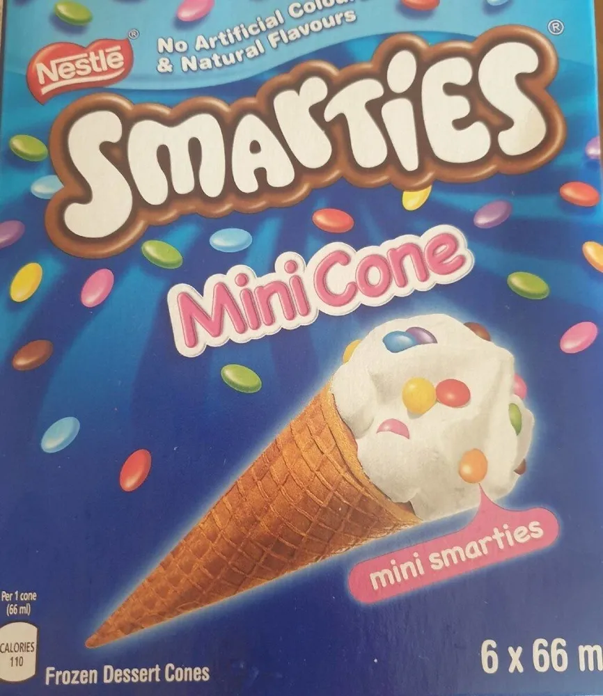 Smarties mini cône