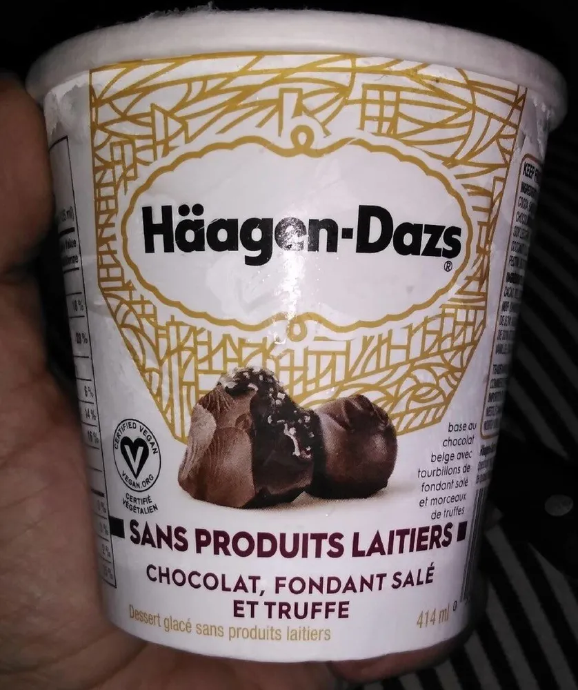 Chocolate salted fudge truffle