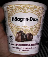 Chocolate salted fudge truffle
