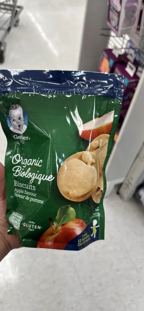 Organic biologique biscuits