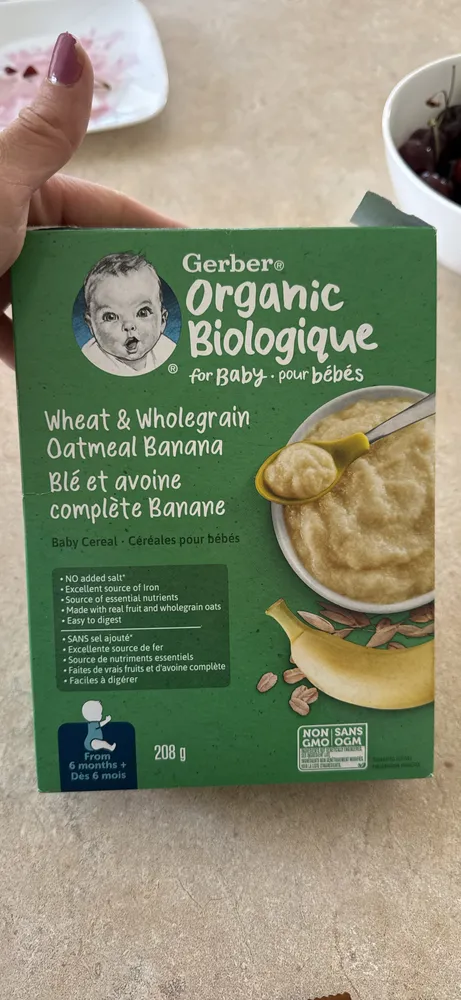 Wheat and wholegraim oatmeal