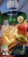 Purée biologique Banane Mangue Avocat Vanille