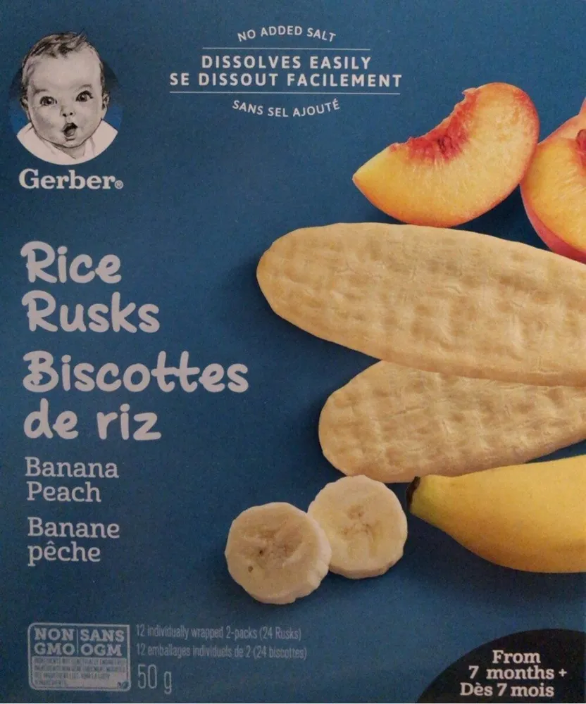 Rice rusks