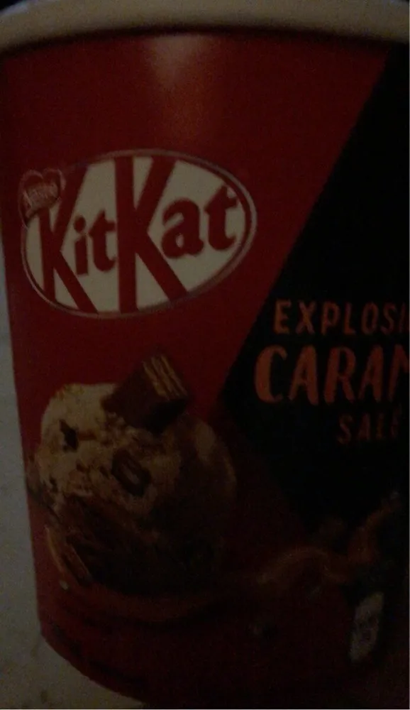 Kitkat explosion de caramel salé