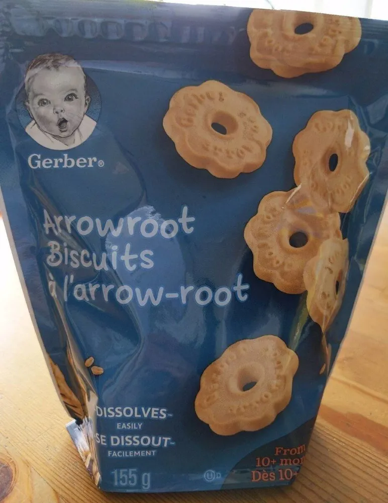 Arrowroot biscuits