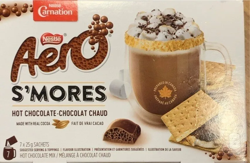Chocolat chaud s’mores