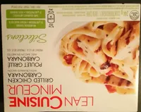 Leancuisine minceur poulet grillé carbonara