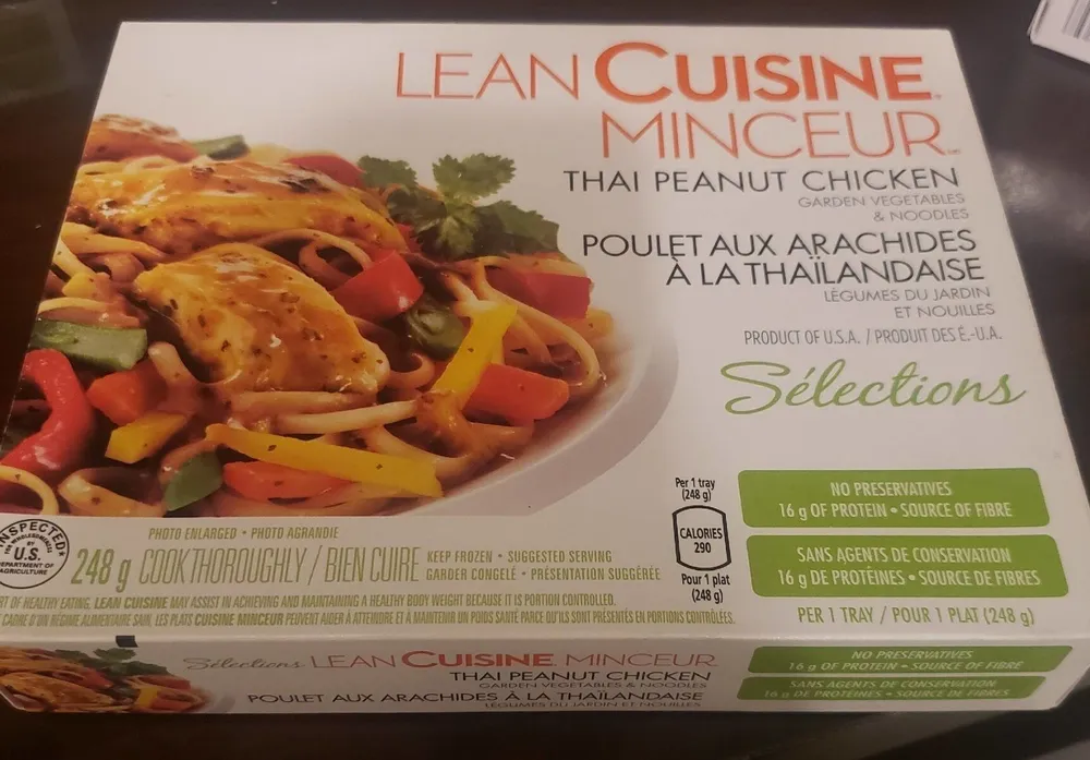 Poulet aux arachides à la Thaïlandaise