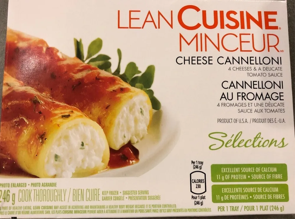 Cannelloni au fromage