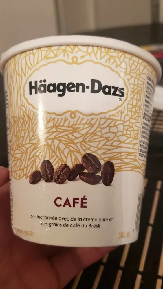 Crème glacé au café