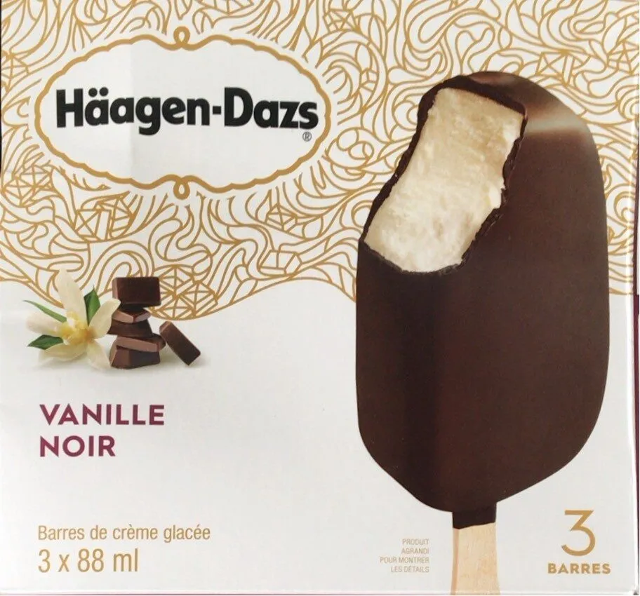 Barre de creme glacee