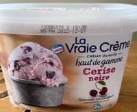 Creme glacee cerise noire
