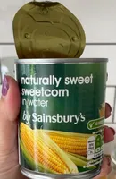 Naturally sweet sweetcorn
