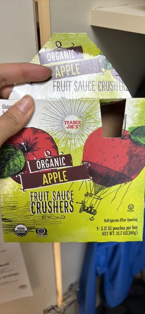 Organic Apple Fruit Sauce Crushers