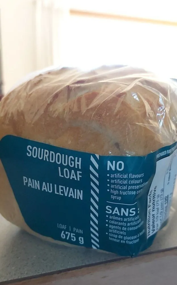 Sourdough loaf pain au levain