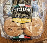 Gusto Sesame Hamburger Buns
